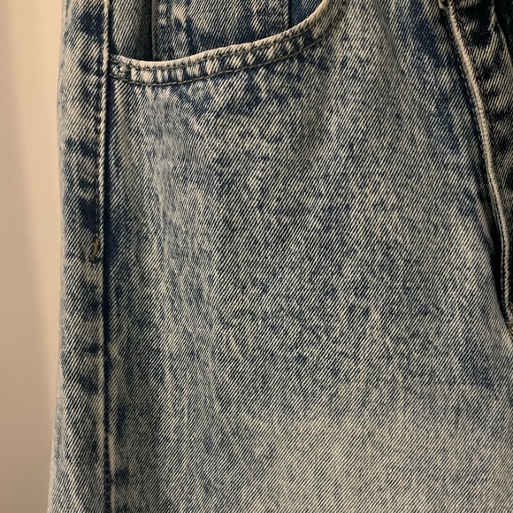 Adorable XS/2 asymmetric bicolor jeans - Picture 2 of 4